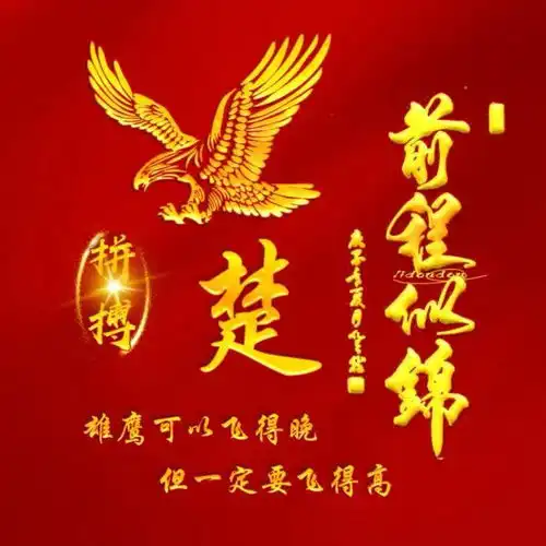 姓氏头像第428期,超好看的前程似锦艺术签名头像,有你的吗