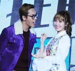 中韩cp高甜来袭郑秀妍陈伟霆情侣发型配一脸