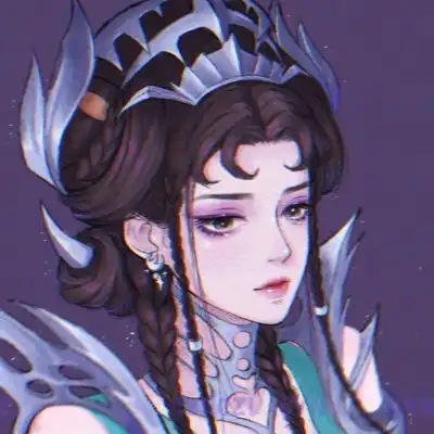 王者动漫手绘女头集.