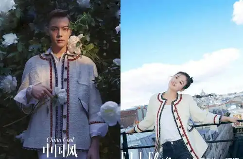 被陈伟霆好气质吸引,白t蓝裤的彩排图清爽自然,配锅盖头好可爱
