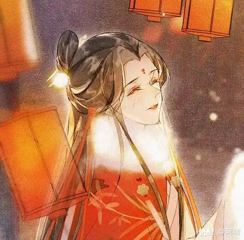 古风情侣壁纸寄君一曲不问曲终人聚散