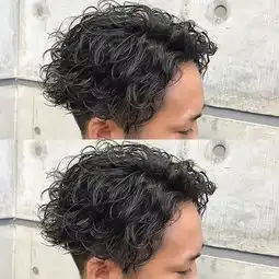 头像男潮流烫发