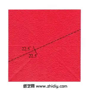 七夕情人节可爱手工折纸玫瑰图解教程