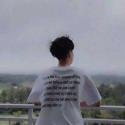 单人情侣头像背影唯美一对你在我眼中永远是最帅