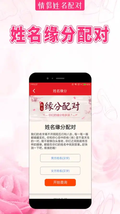 情侣姓名配对apppc端最新版含模拟器