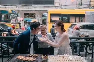 泰国吃货夫妻另类婚纱照,完全是曼谷街边美食攻略