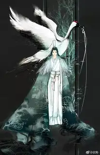 古风壁纸执扇男子陌上人如玉,公子世无双