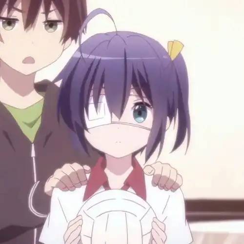 情侣头像中二病也要谈恋爱情头合集