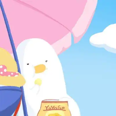 情侣头像呆萌两张配对橙妹情卡通动漫头像我要个性网