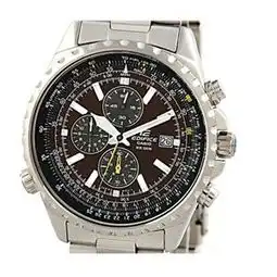 casio卡西欧edifice大表盘钢毅三眼石英男表ef527d5a正品行货免运费重金属系列特价报价