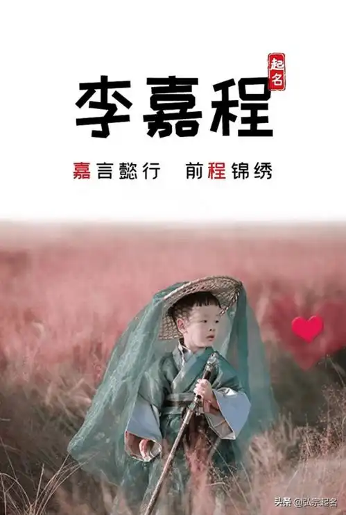 宝宝起名李姓公子该如何起名这么起文采出众,前程似锦