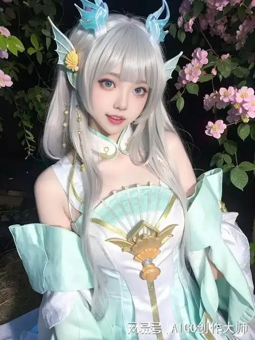 ai绘画系列王者荣耀西施cosplay