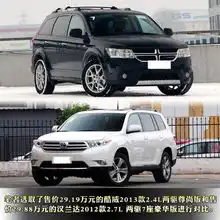 中大型城市suv比拼道奇酷威对比汉兰达