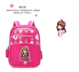 包邮小学生13年级书包卡通铠甲公主背包超轻减负护脊防水男女生书包
