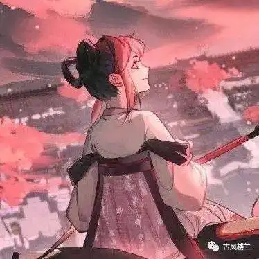 让人无法拒绝的古风情侣头像初见你眉眼,如寒冬中吹来的春日暖风