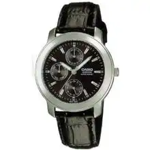 casiomensmtp1192e1ablackleatherquartzwatchwithblackdial