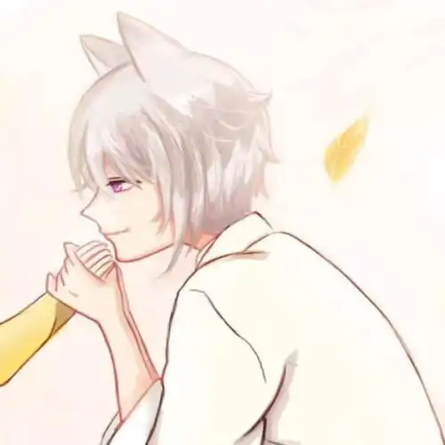 一张狐狸的情侣头像,想找到另一张,另一张是一个小女孩,求高清图