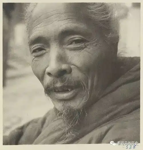 老照片民国时期北京白云观的道士仙风道骨奇人异象
