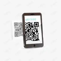 斜放的手机和手机中的二维码素材图片免费下载高清psd千库网图片编号9899904