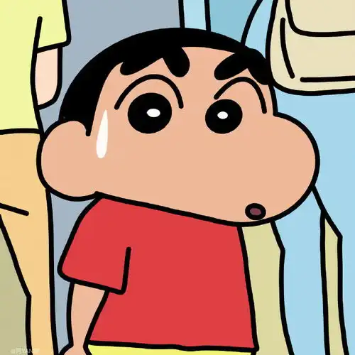 蜡笔小新头像傻傻的可爱