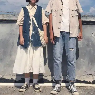 念七小清新部位ins情侣头像