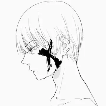 插画动漫二次元男生头像