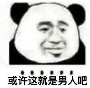 爆笑表情包也许这就是男人吧