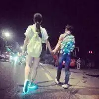 荧光头像情侣头像微信头像图片大全