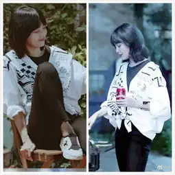 我照着辛芷蕾在新剧中林飒的搭配出街没想到效果还不错
