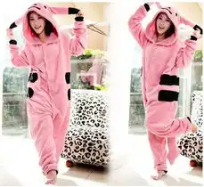 pinkpikachuunisexkigurumicostumespajamasanimalonesiesleepwearcosplay