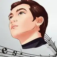 手绘张智尧头像,q版古装男星张智尧qq头像图片