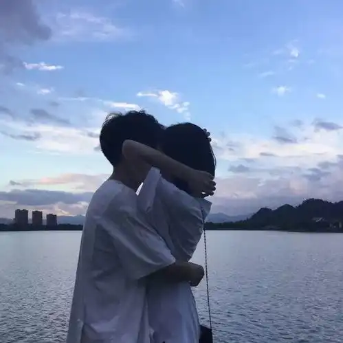 男女放烟花情侣头像情侣