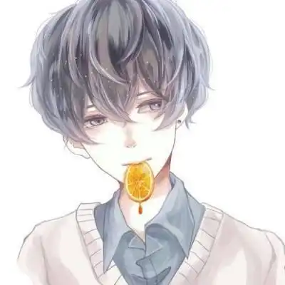 快手社会头像男清晰蓝色系