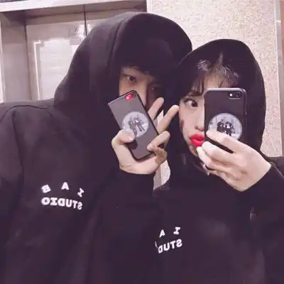 甜蜜情侣头像一对女生可爱男生帅气你一举一动都牵动我的心