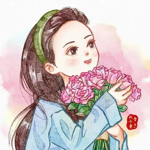 刘亦菲捧花头像