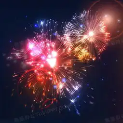 烟花png图片素材免费下载psd格式熊猫办公
