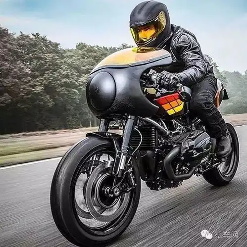 摩托车骑士,站在食物链顶端的男人