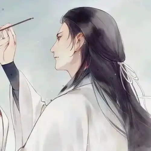 古风举案齐眉的微信情侣头像恩爱和睦可爱点