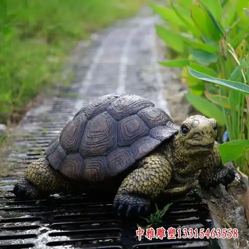 玻璃钢仿铜乌龟雕塑随州乌龟树脂雕塑价格
