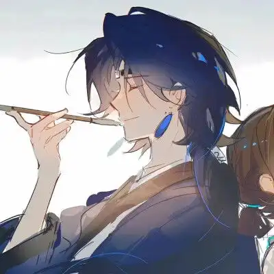 古风情侣头像