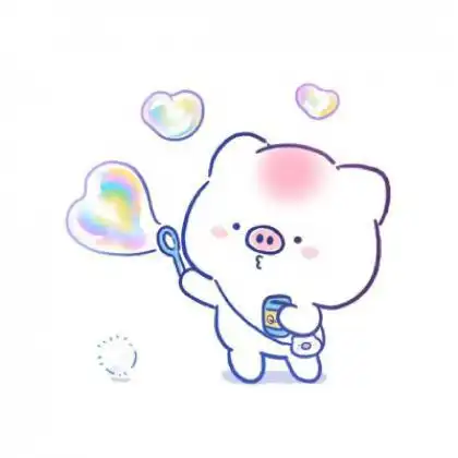 手绘卡通情侣头像一对可爱,看着简约但是很受欢迎的