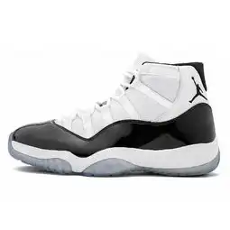 耐克nikeairjordan11男子运动鞋康扣黑白复刻高帮篮球鞋aj11跑鞋378037