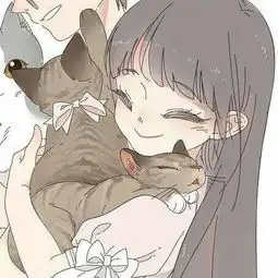 有没有情侣头像要那种动漫的而且有猫咪的那种