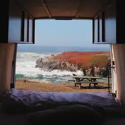 搜狐公众平台一对情侣开着房车环美旅行,每时每刻都是惊喜