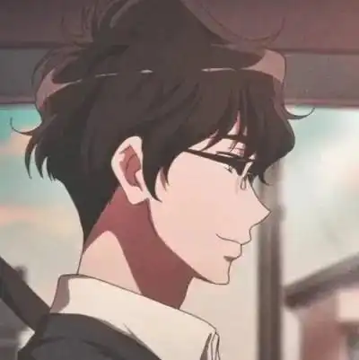 怦然心动的男女生动漫头像